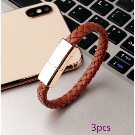 New Bracelet Charger USB Charging Cable Data Charging Cord For IPhone14 13 Max USB C Cable For Phone Micro Cable
